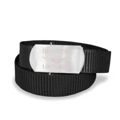 Hosengürtel Mit Gravur Schwarz