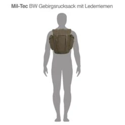 Mil-Tec BW Gebirgsrucksack Mit Lederriemen -Schuhe Store 14016 101 4
