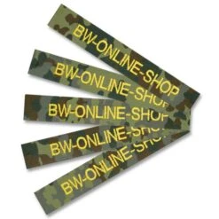 Namensstreifen Mit Klett 5er-Satz Flecktarn -Schuhe Store 89900 400 n 1