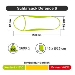 Carinthia Schlafsack Defence 6 -Schuhe Store c9246 000